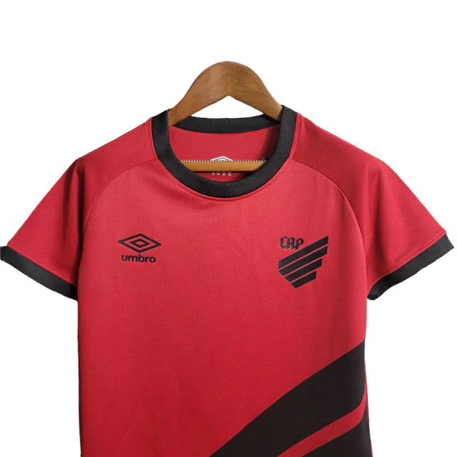 Kit Infantil Athletico Paranaense I 23/24 - Vermelho e Preto