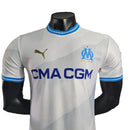 Camisa Olympique Marseille Home 23/24 Jogador Masculina - Branco
