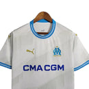Camisa Olympique Marseille Home 23/24 - Torcedor Masculina - Branco