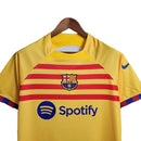 Camisa Barcelona IV 23/24 Torcedor Masculina - Amarela