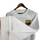 Camisa Barcelona Away 23/24 - Manga Longa- Torcedor Masculina - Branco