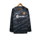 Camisa Barcelona Goleiro 23/24 - Manga Longa - Torcedor Masculina - Preto
