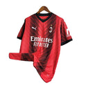 Camisa Milan I 2023/24 Vermelho e Preto