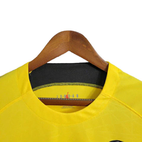 Camisa PSG Treino 23/24 Torcedor Jordan Masculina - Amarelo