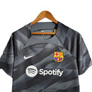 Camisa Barcelona Goleiro 23/24 Torcedor Masculina - Preto