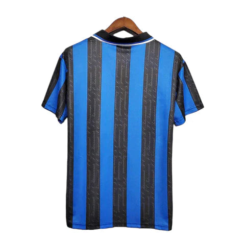 Camisa Retrô Inter de Milão 1997/1998 Azul e Preta