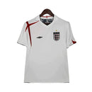 Camisa Inglaterra Retrô 2006 Branca