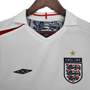 Camisa Inglaterra Retrô 2006 Branca