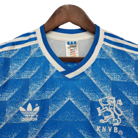 Camisa Holanda Retrô 1988 Azul - Adidas