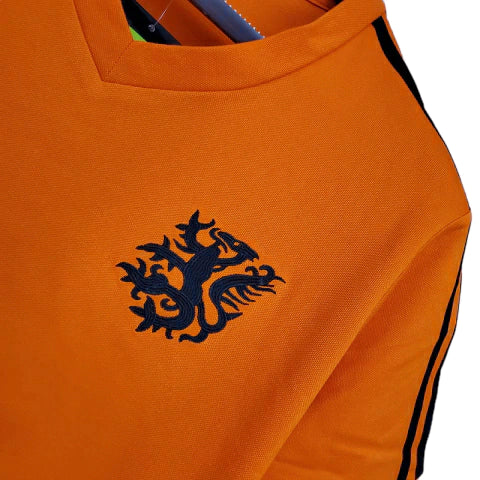 Camisa Holanda Retrô 1988 Azul - Adidas