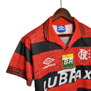 Camisa Flamengo Retrô 1995 Vermelha e Preta