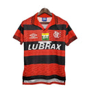 Camisa Flamengo Retrô 1995 Vermelha e Preta