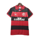Camisa Retrô Flamengo I Home 1990/91 Masculino Vermelho e Preto