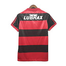 Camisa Retrô Flamengo I Home 1990/91 Masculino Vermelho e Preto