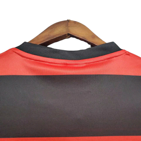 Camisa Retrô Flamengo 1978/1979 Masculino Vermelho e Preto