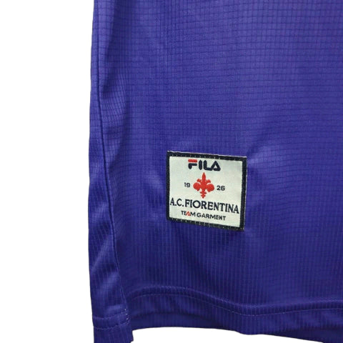 Camisa Retrô Fiorentina I Home Fila 1998/99 Masculino Roxo