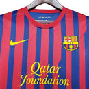 Camisa Retrô Barcelona 2011/12 Masculino Azul e Grená