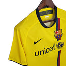 Camisa Barcelona Retrô 2008/2009 Amarela