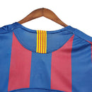 Camisa Retrô Barcelona 2006/07 Masculino Azul e Grená