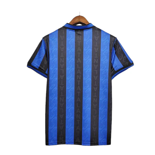 Camisa Retrô Atalanta Asics 1996/97 Masculino Azul