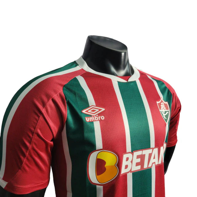 Camisa Fluminense I 23/24 Jogador Masculina - Tricolor