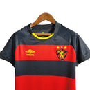 Camisa Sport I 23/24 Torcedor Feminina - Preta e Vermelha