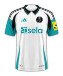 Camisa Newcastle United Third 2024/25 Torcedor Masculino Branco e Azul