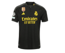 Camisa Real Madrid III Third Adidas Torcedor 23/24 Masculino Preto