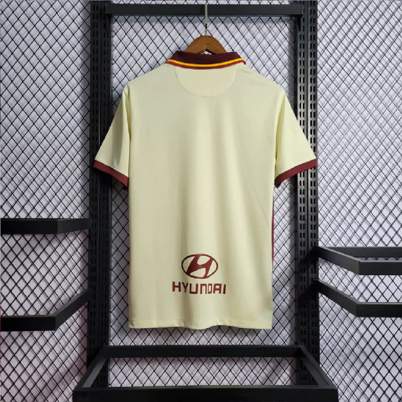 Camisa Roma Away II Nike Torcedor 2020/21 Masculino Bege