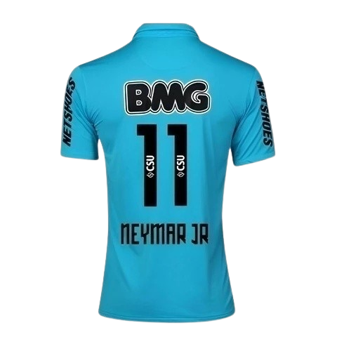 Camisa Santos Azul Retrô II NEYMAR JR 2012/13