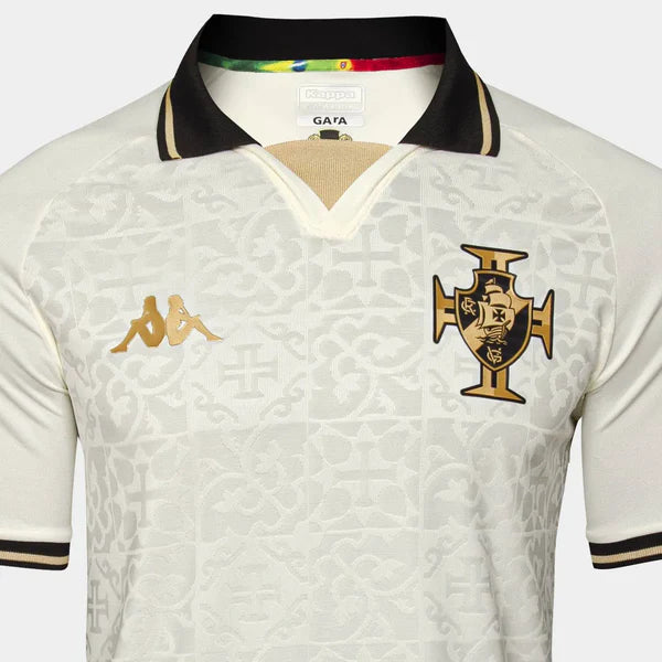 Camisa Vasco da Gama Especial 2023/24 Torcedor Kappa Masculino Branco