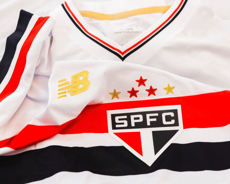 Camisa São Paulo Home 2025/26 Masculino Branco