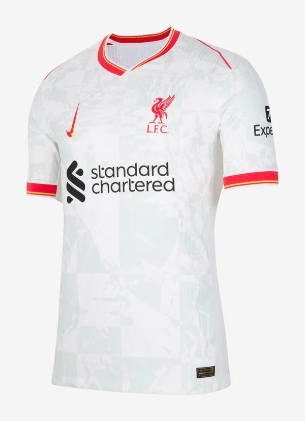 Camisa Liverpool III Nike Torcedor 2024/25 Masculino Branco